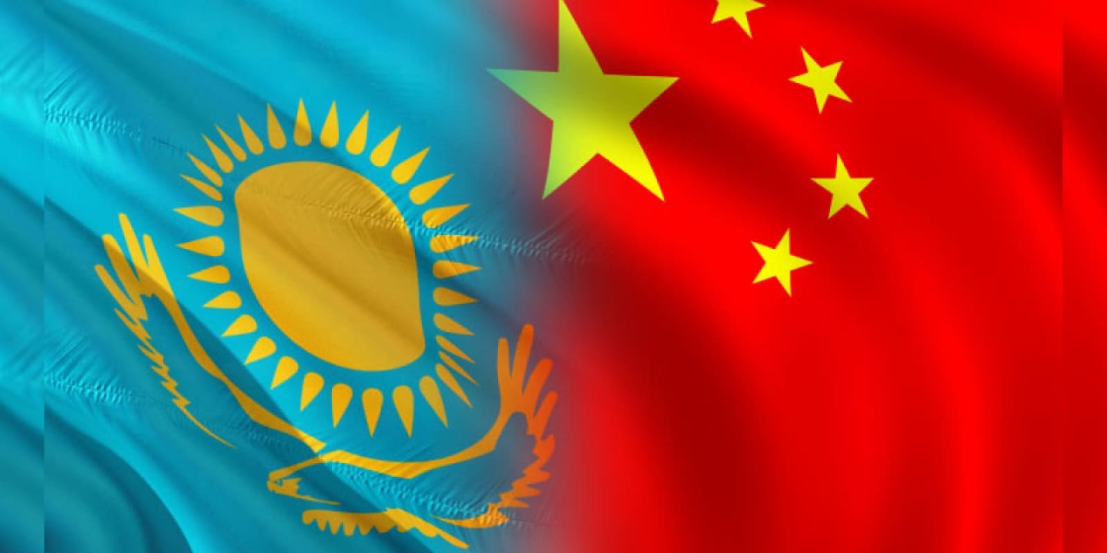 Китай — Казахстан фон